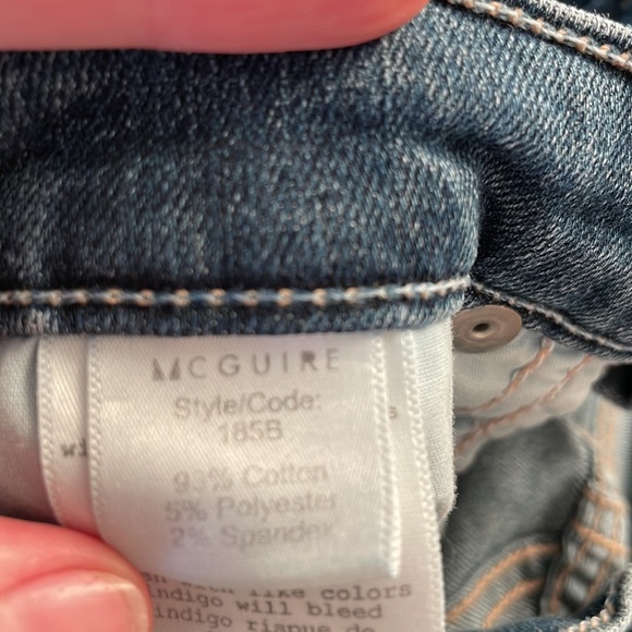 McGuire Blue Skinny Jeans size 26 - Picture 7 of 9